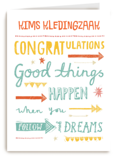 good things happen when you follow your dreams