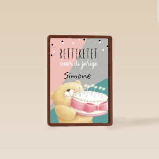 forever friends retteketet voor de jarige