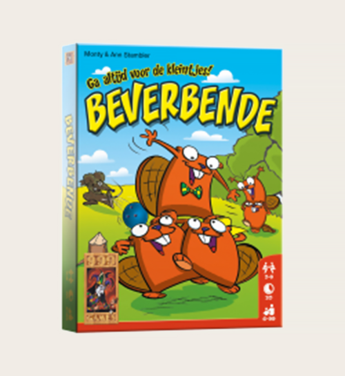 Kaartspel Beverbende Vanaf 6 Jaar
