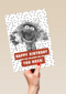 verjaardag kaart muppets animal happy birthday you rock