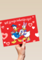 Wil jij mijn valentijn zijn donald duck