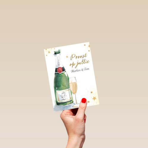 huwelijksjubileum proost op jullie