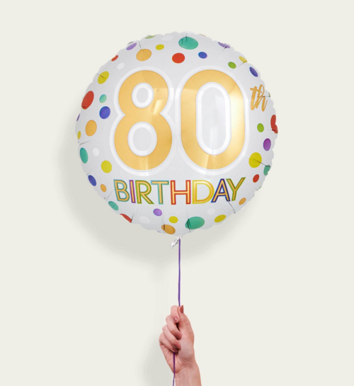 Ballon Eco 80 Verjaardag