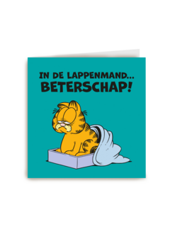 Garfield in de lappenmand