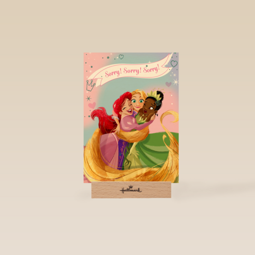 Sorry kaart Disney prinsessen