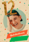 Gefeliciteerd 12 jaar fotokaart