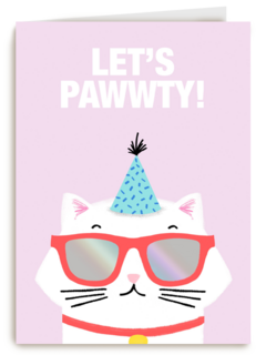Uitnodiging verjaardagsfeest Lets pawwty