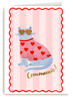 Communie coole lieve kat