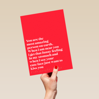 You are the most amazing person