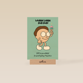 Rick Morty Wubba Lubba Dub Dub