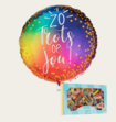 Ballon Zo Trots op Jou Multi Met Brievenbus Snoep Van Harte Gefeliciteerd