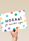 zwanger kleinkind confetti hoera je wordt opa