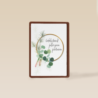 Kaart gefeliciteerd met jullie partneren