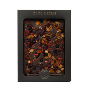 Coco & Sebas Pure Chocolade Tablet met Noten en Bessenmix