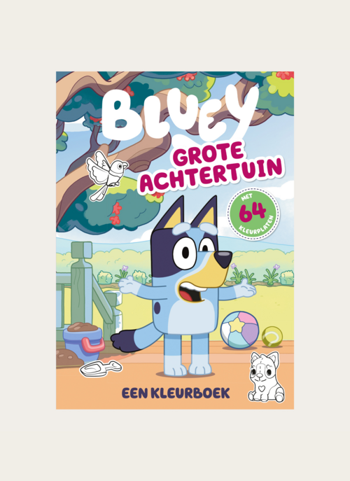 Bluey Grote Achtertuin Kleurboek | Hallmark Cadeau Boeken |