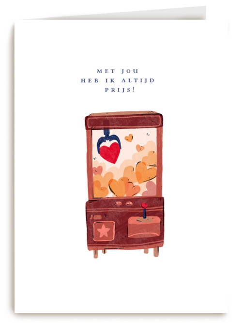 Kaart Hallmark | Liefde Valentijn | Valentijnsdagkaart Hip Met Jou Heb Ik Altijd Prijs