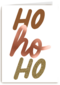 kerstkaart hip ho ho ho