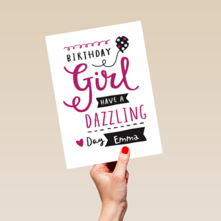 birthdaygirl have a dazzling day
