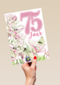 75 jaar bloemen