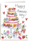 Matia Happy Anniversary taart