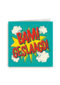 Geslaagd kaart Bam geslaagd