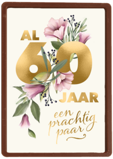 Huwelijksjubileum al 60 jaar een prachtig paar