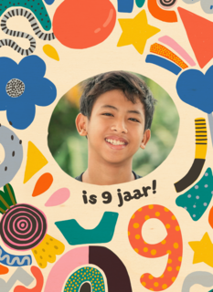 Fotokaart 9 jaar