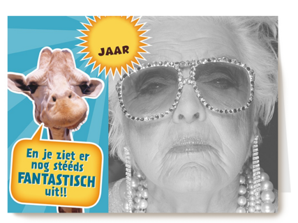 fotokaart en je ziet er nog steeds fantastisch uit