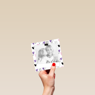 een dikke kus voor jou fotokaart