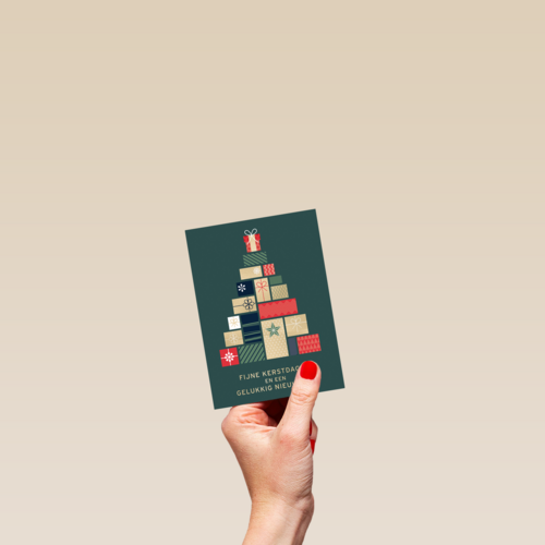 Stack of presents Christmas