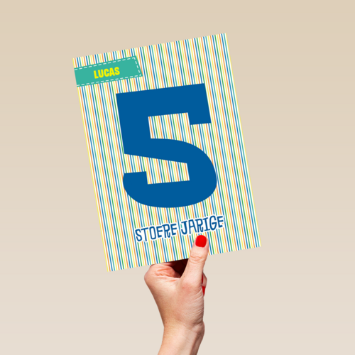 stoere jarige 5 jaar