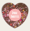 Brievenbus Chocolade Hart Dikke Knuffel