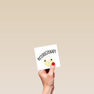Beterschapskaart grappig Beterschaap