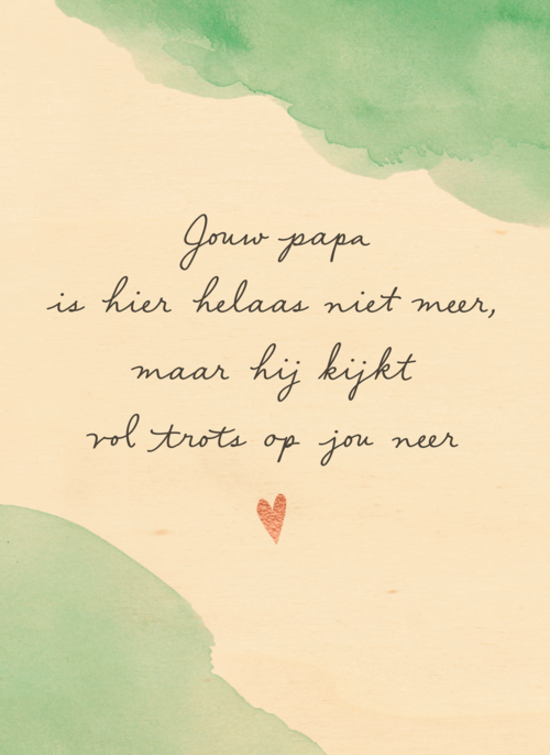 Houten Kaart Vaderdag | Hallmark | Houten Kaart Hallmark | Vaderdag | Vaderdag Kaart Herinnering Jouw Papa Kijkt Trots Op Je Neer
