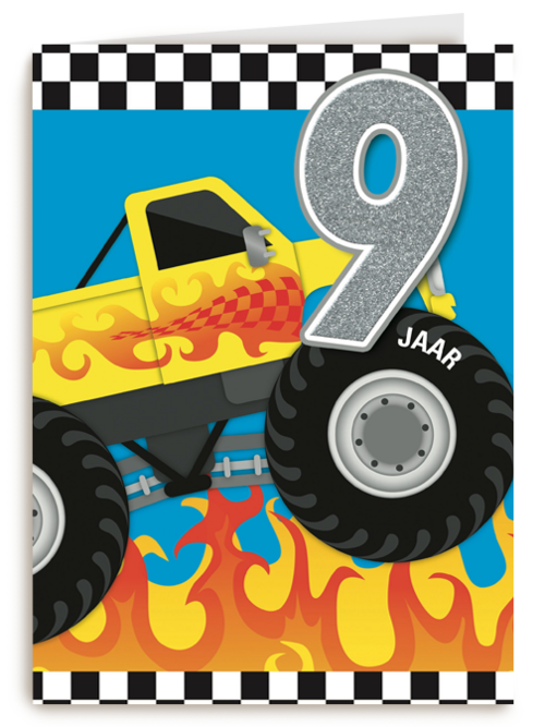 Verjaardagskaart Hallmark | Verjaardag Leeftijden Auto 9 Jaar