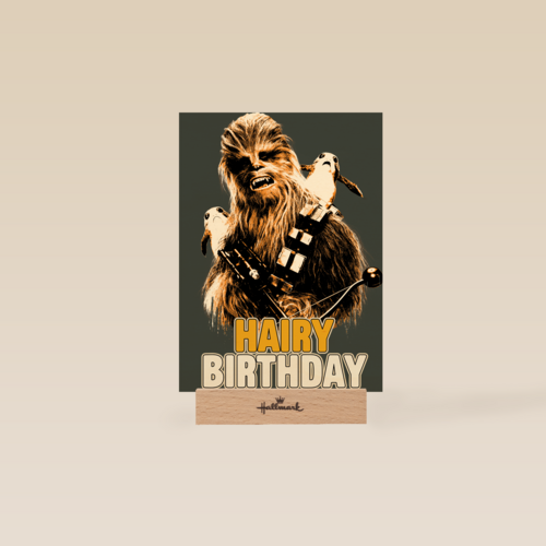 Star Wars Chewbacca Hairy Birthday
