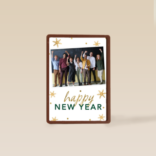 nieuwjaar fotokaart happy new year groep