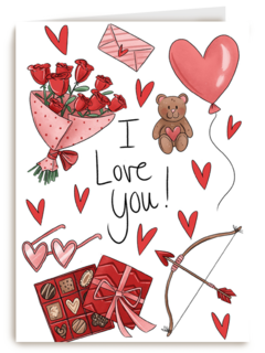 liefdekaart i love you matia studio