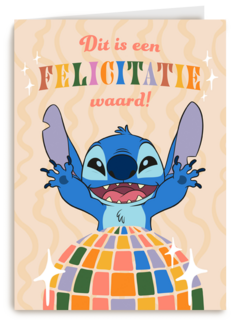 Felicitatie Disney Stitch