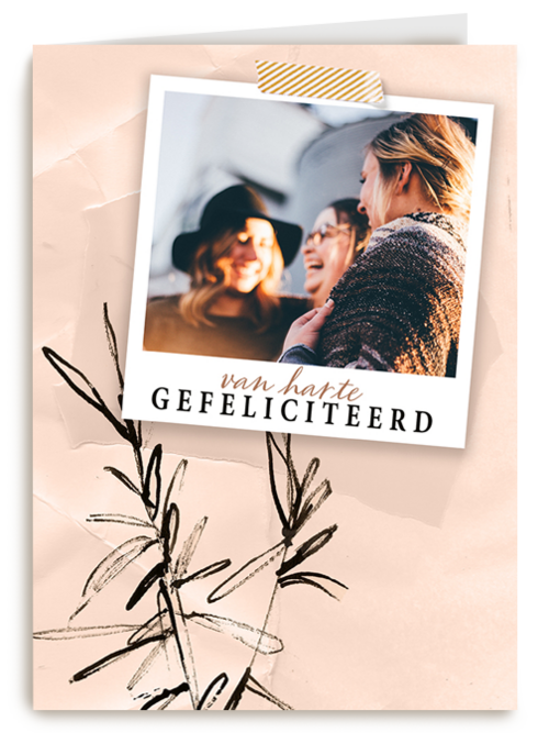 Verjaardagskaart Hallmark | Verjaardag Kaart Foto Hip Van Harte Gefeliciteerd