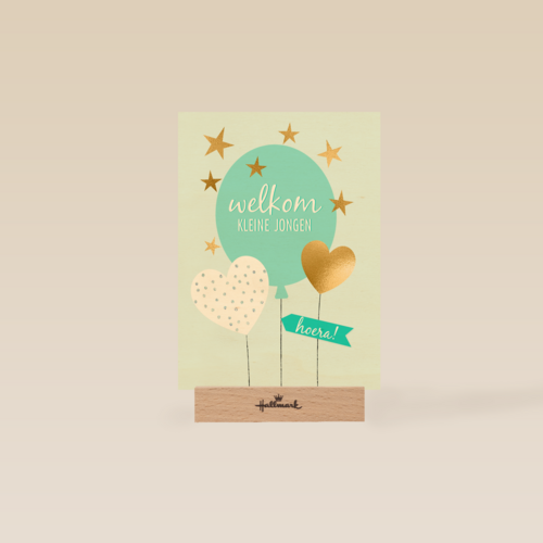 Babykaart zoon Welkom kleine jongen