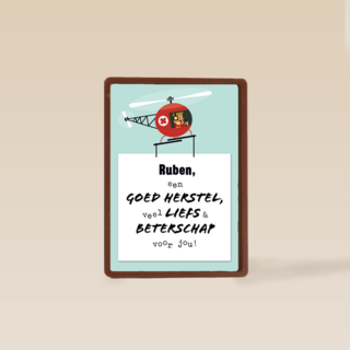 Hopelijk krik je gauw weer op