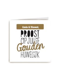 jubileum goud 50 proost op jullie gouden huwelijk