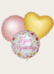 Ballonnentros Happy Birthday Roze Goud