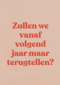 verjaardagskaart vrouw man grappig terugtellen