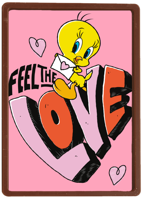 Kaart Hallmark | Valentijn | Looney Tunes Feel The Love