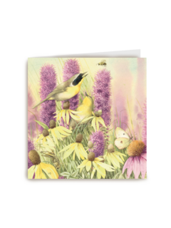 marjolein bastin blanco bloem en vogel