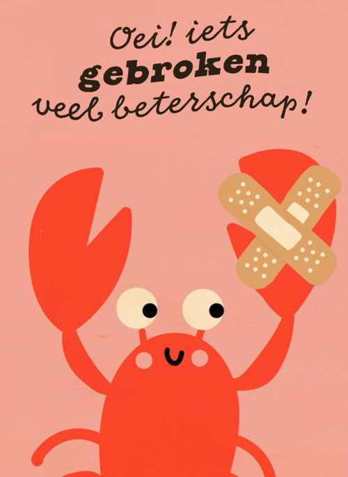 Oei iets gebroken
