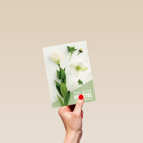 botanical kaart een goed herstel toegewenst