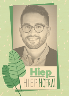 hiep hiep hoera blaadjes
